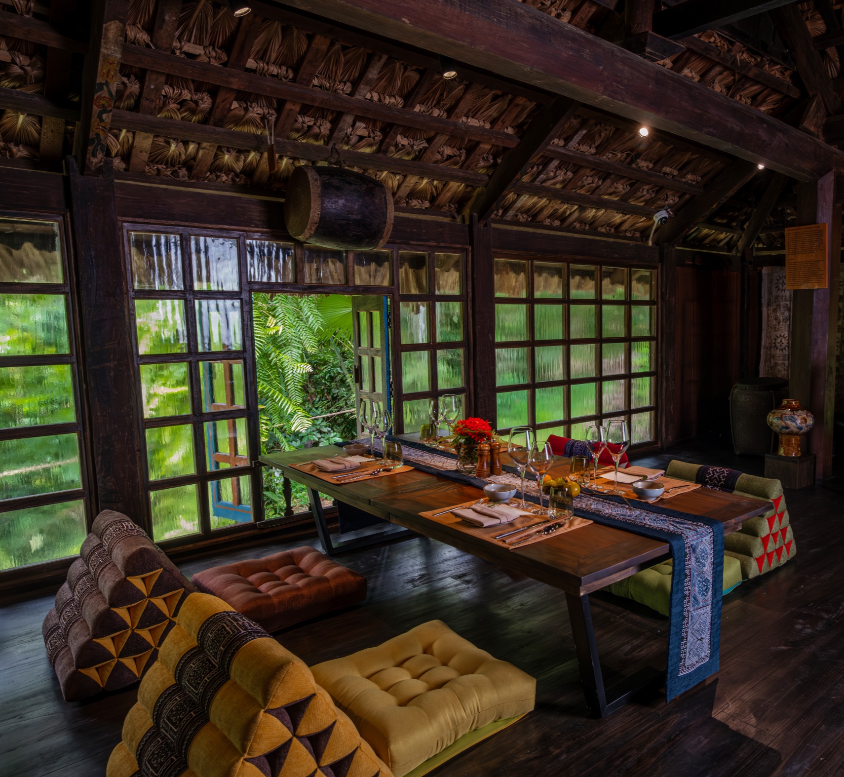 Dining at the Stilt House